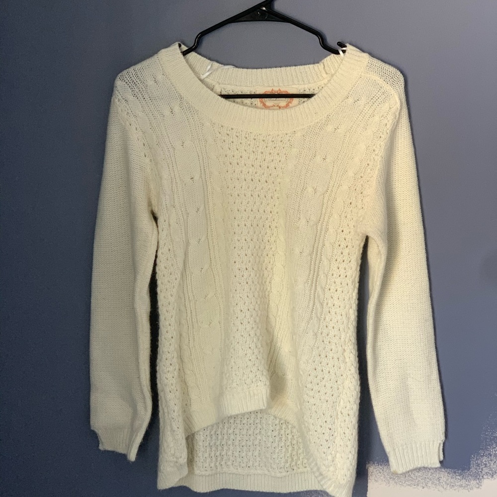 Off White Gently Worn Sweater
